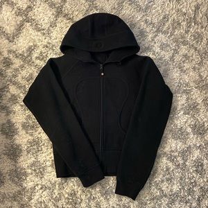 black lululemon scuba hoodie